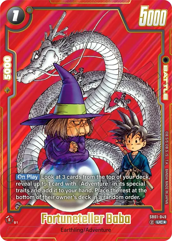 Fortuneteller Baba, Manga Booster 01 SB01-049