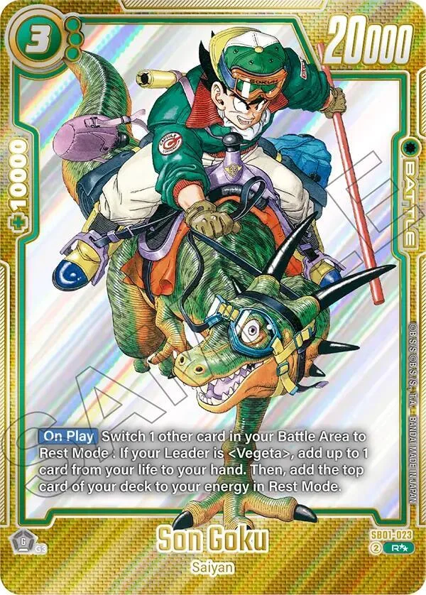 Son Goku, Manga Booster 01 SB01-023