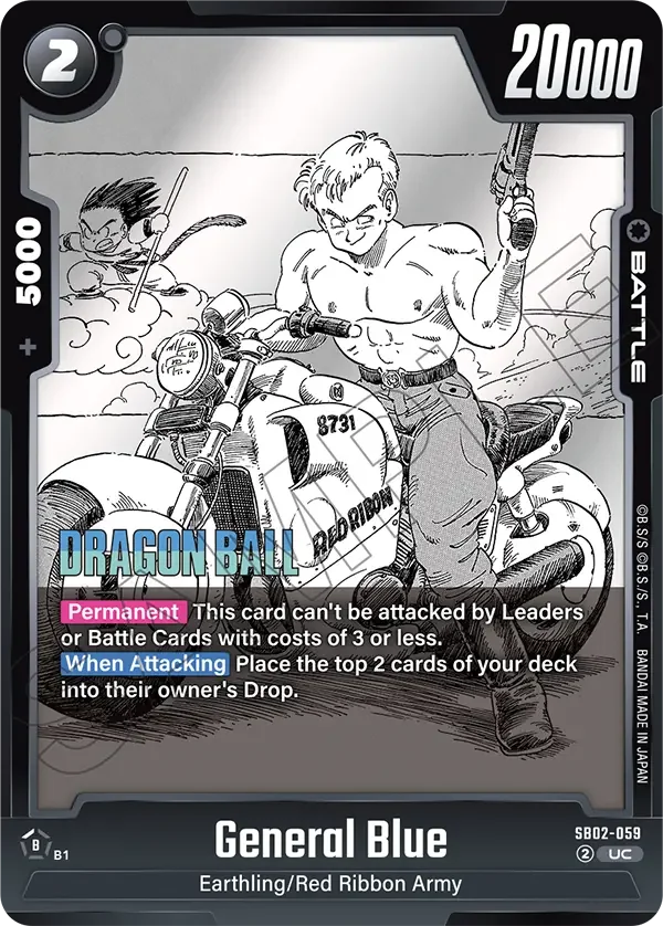 General Blue, Manga Booster 02 SB02-059