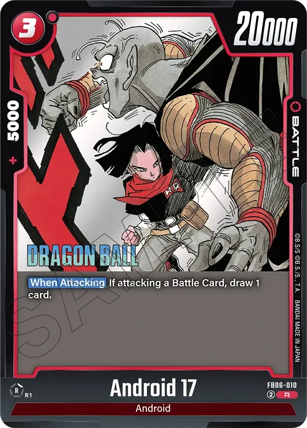Android 17, Manga Booster 02 FB06-010
