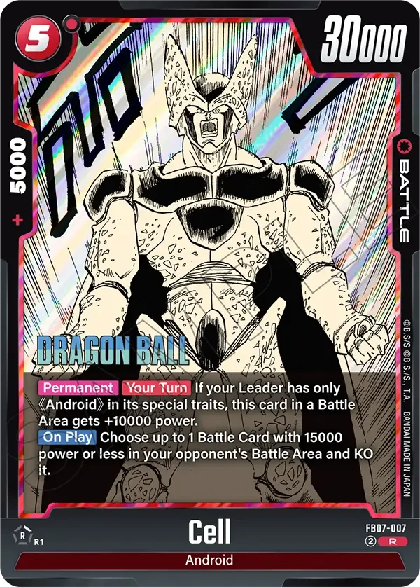 Cell, Manga Booster 02 FB07-007