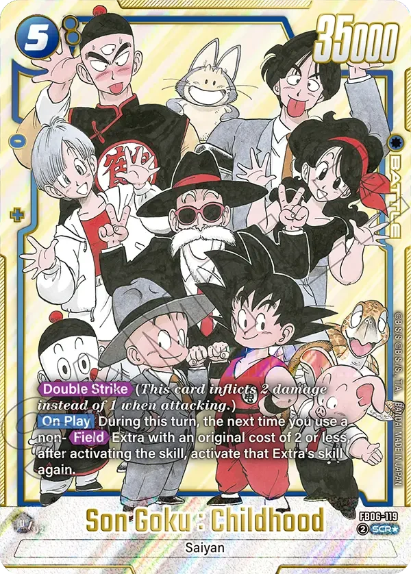 Son Goku : Childhood, Manga Booster 02 FB06-119