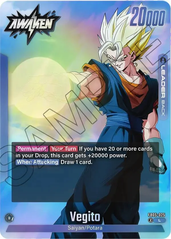 Vegito, Story Booster 01 FB05-025