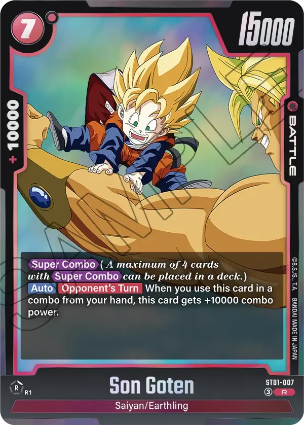 Son Goten, Story Booster 01 ST01-007
