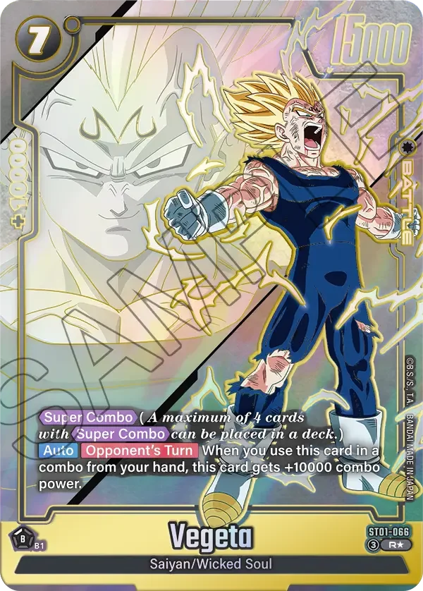 Vegeta, Story Booster 01 ST01-066