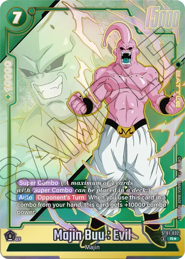 Majin Buu : Evil, Story Booster 01 ST01-032