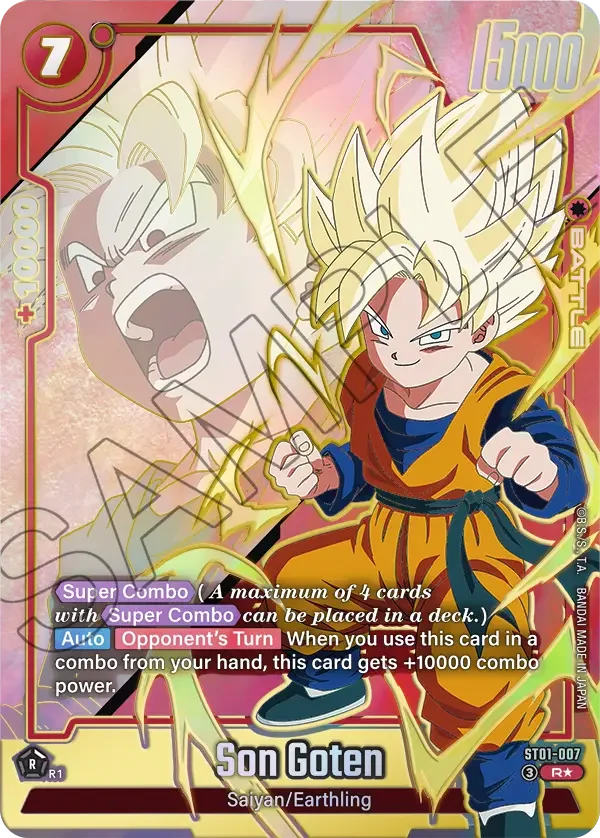 Son Goten, Story Booster 01 ST01-007