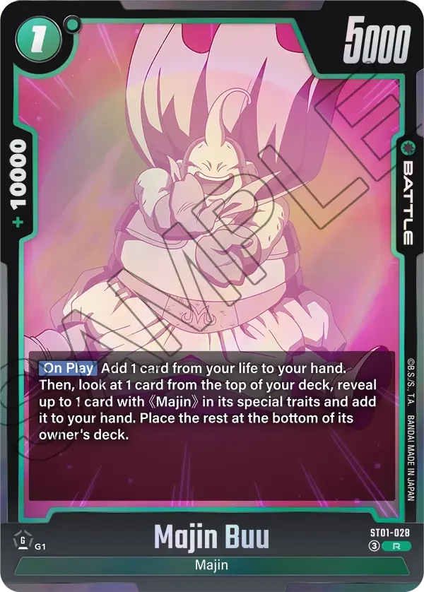 Majin Buu, Story Booster 01 ST01-028