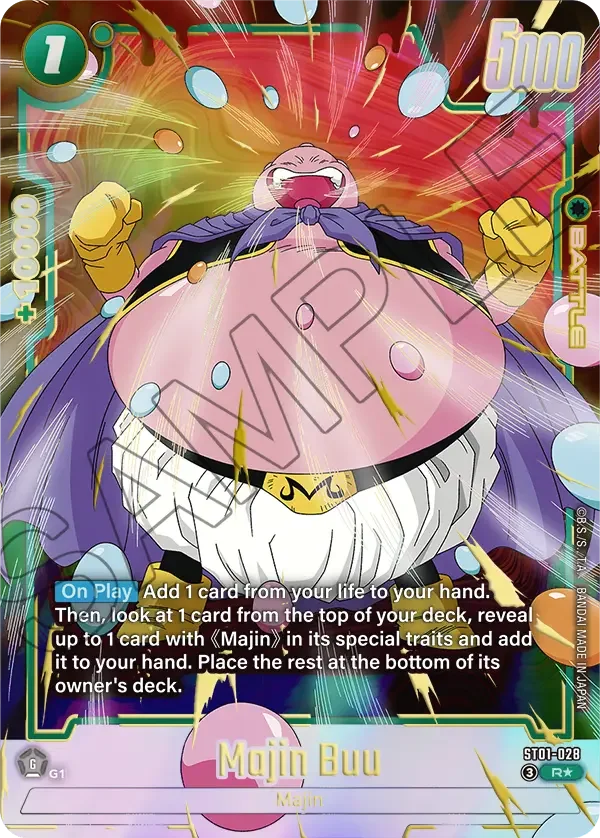 Majin Buu, Story Booster 01 ST01-028