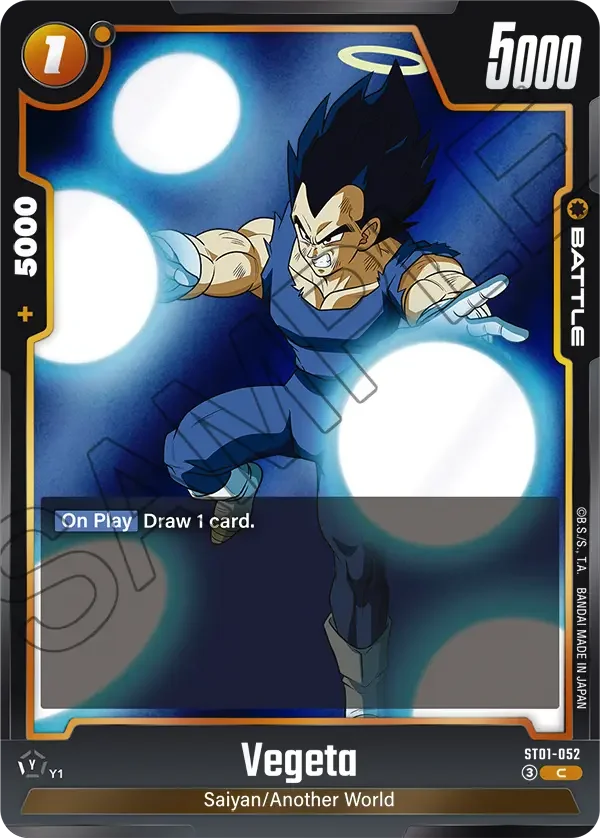 Vegeta, Story Booster 01 ST01-052