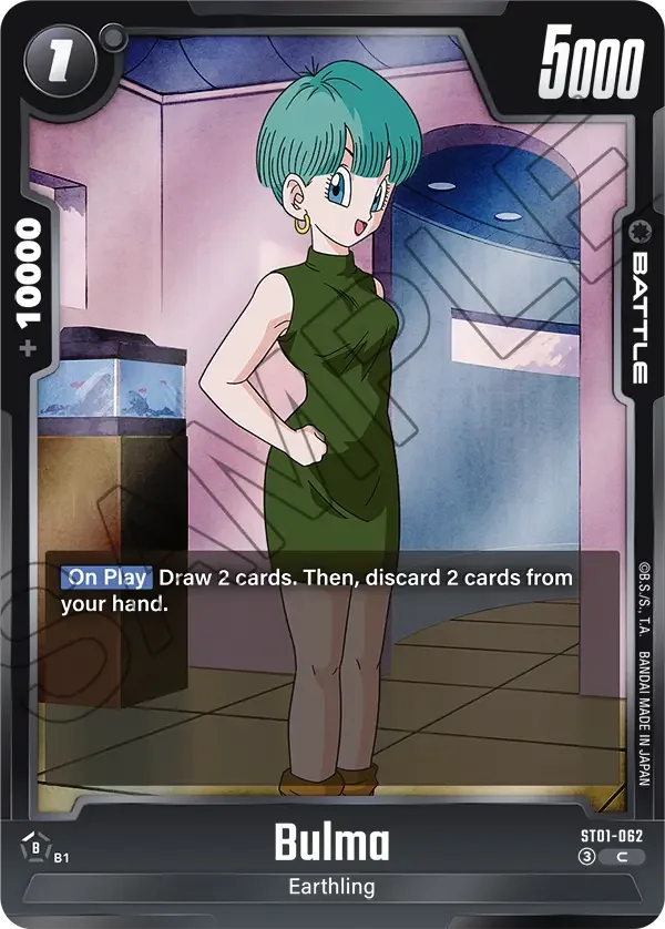 Bulma, Story Booster 01 ST01-062