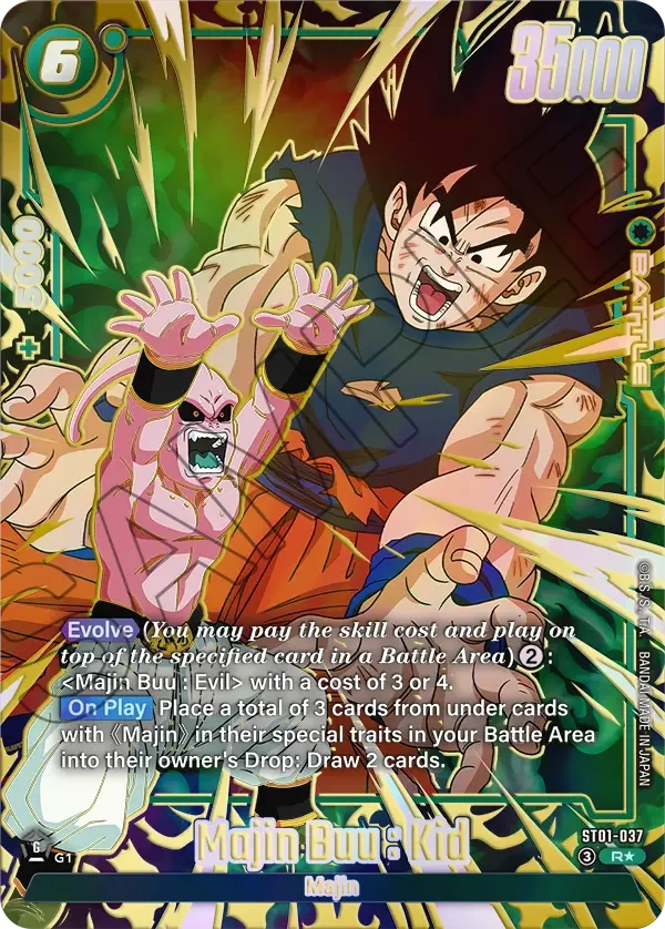 Majin Buu : Kid, Story Booster 01 ST01-037