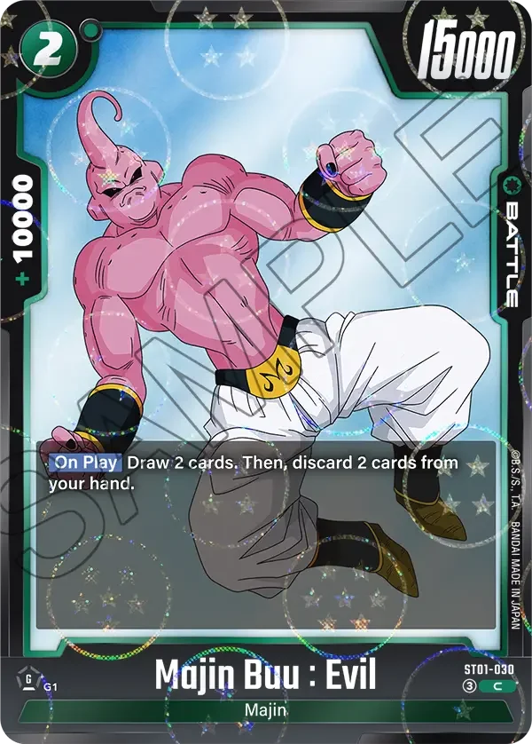 Majin Buu : Evil, Story Booster 01 ST01-030