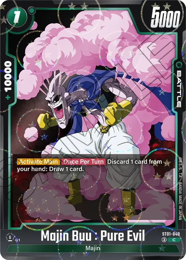 Majin Buu : Pure Evil, Story Booster 01 ST01-040