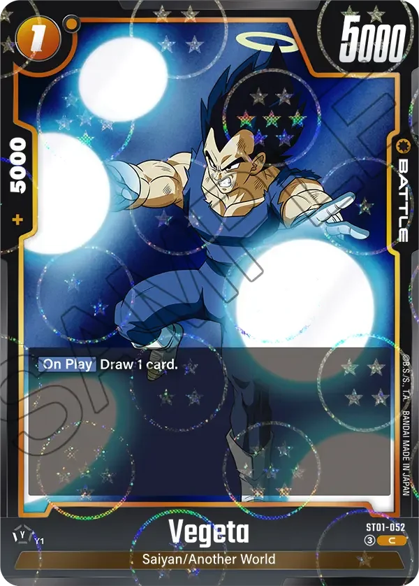 Vegeta, Story Booster 01 ST01-052