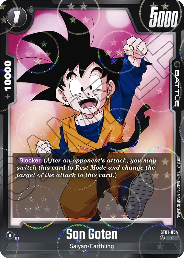 Son Goten, Story Booster 01 ST01-054