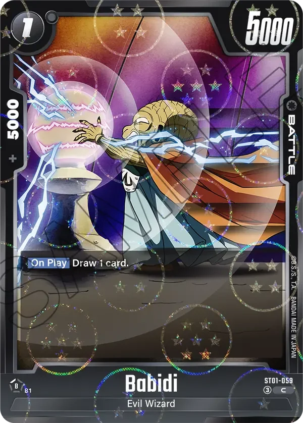 Babidi, Story Booster 01 ST01-059
