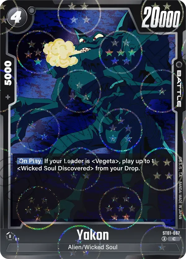 Yakon, Story Booster 01 ST01-067