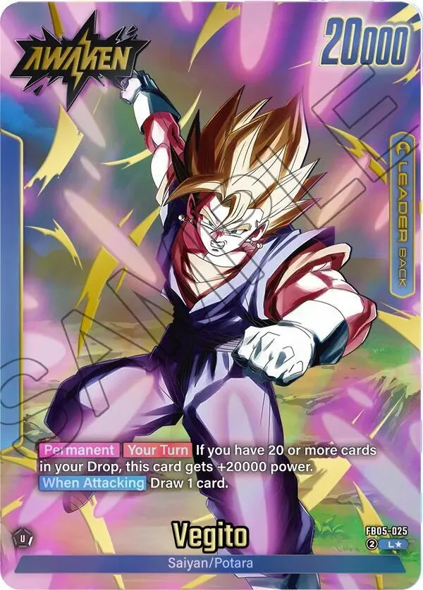 Vegito, Story Booster 01 FB05-025