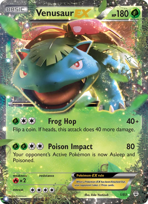 Venusaur EX #1/83