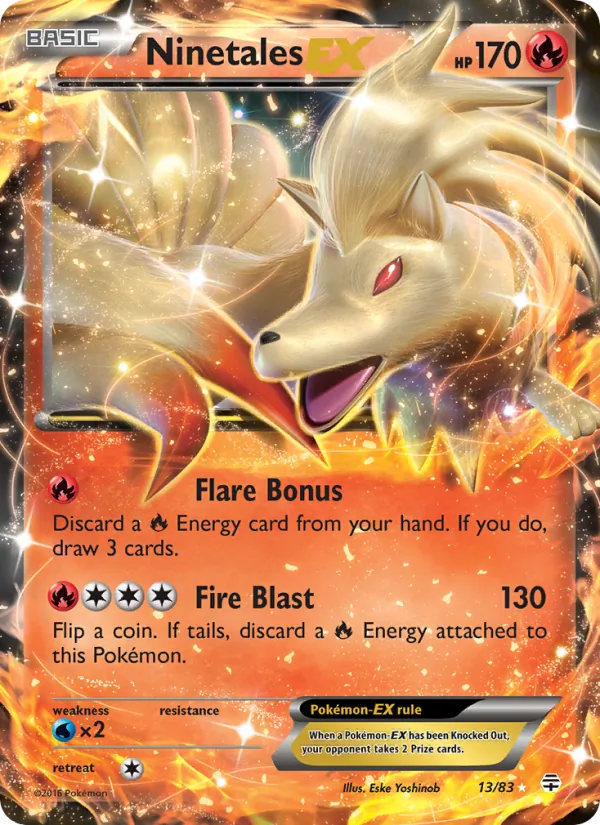 Ninetales EX #13/83