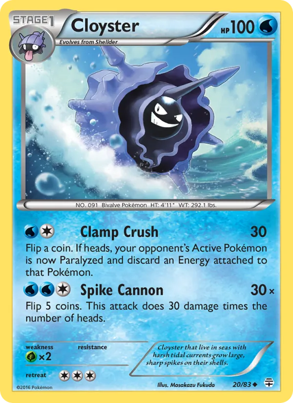 Cloyster #20/83