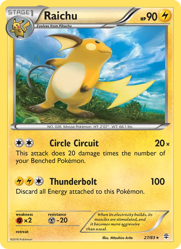 Raichu #27/83