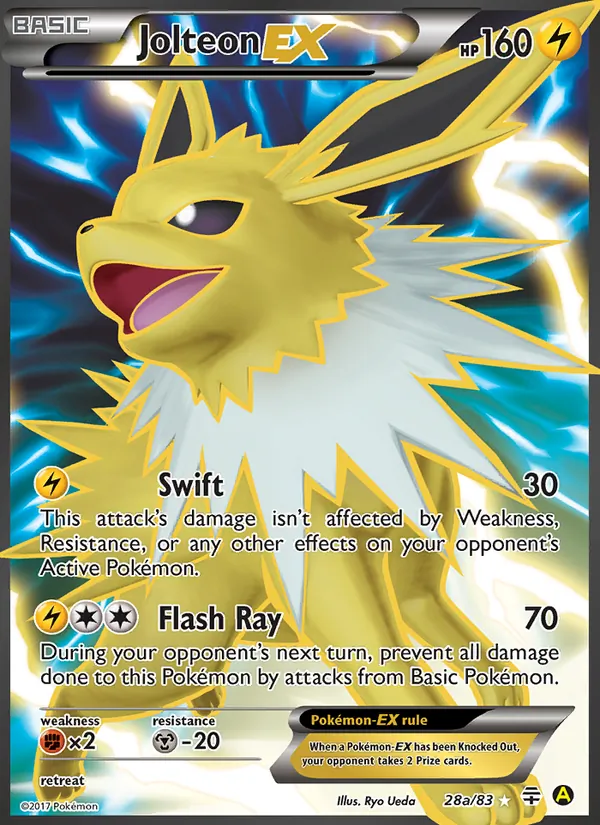 Jolteon-EX #28a/83