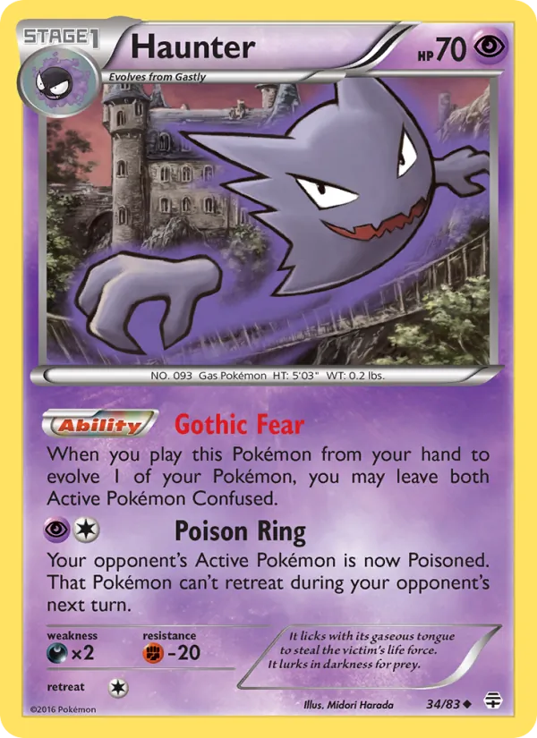 Haunter #34/83