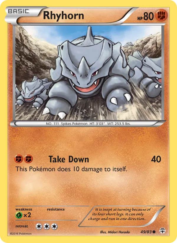 Rhyhorn #49/83