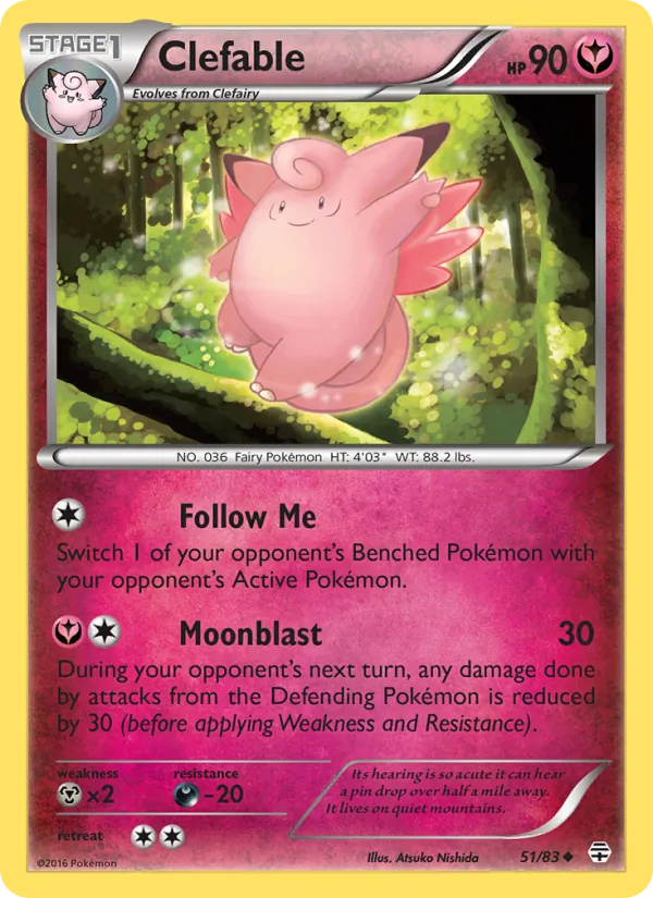Clefable #51/83