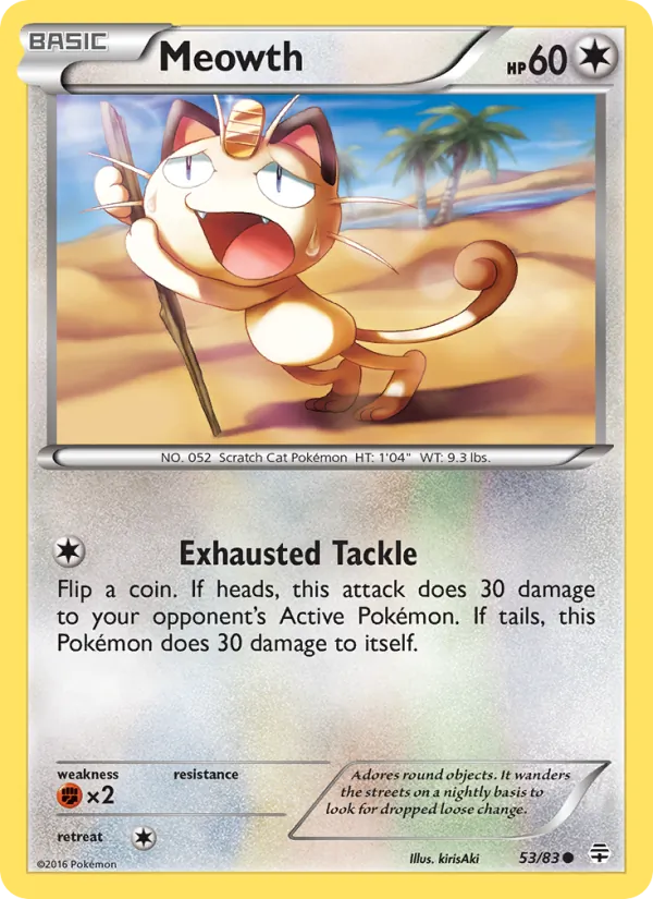 Meowth #53/83