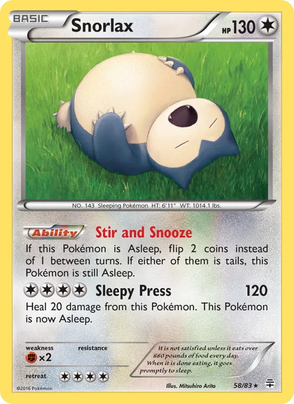 Snorlax #58/83