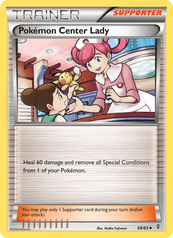 Pokémon Center Lady, Generations #68/83