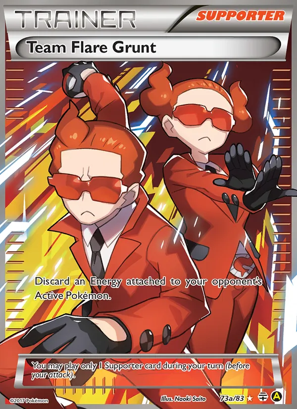 Team Flare Grunt, Generations #73a/83