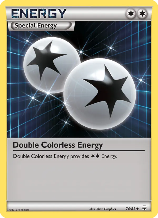 Double Colorless Energy, Generations #74/83