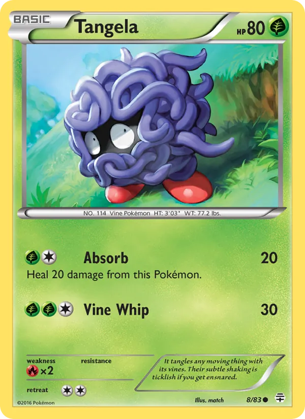 Tangela #8/83