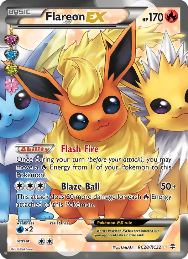 Flareon EX #RC28/83
