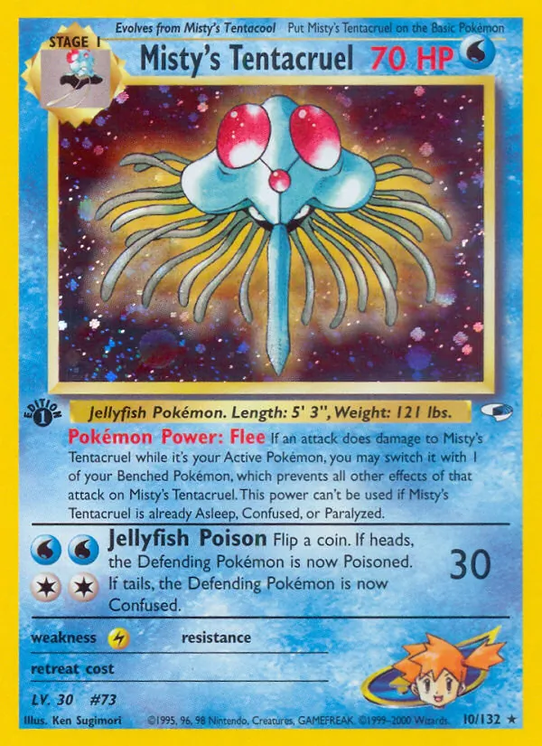 Misty's Tentacruel #10/132