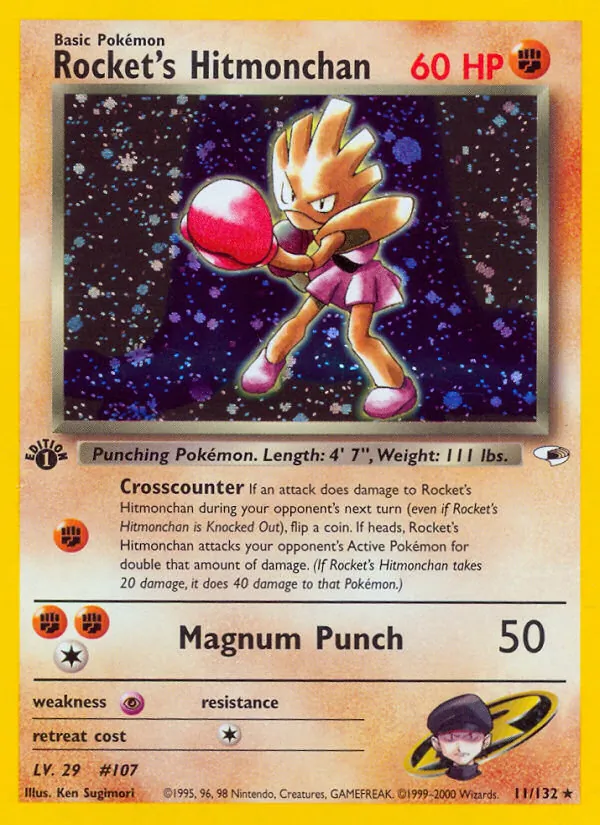 Rocket's Hitmonchan #11/132