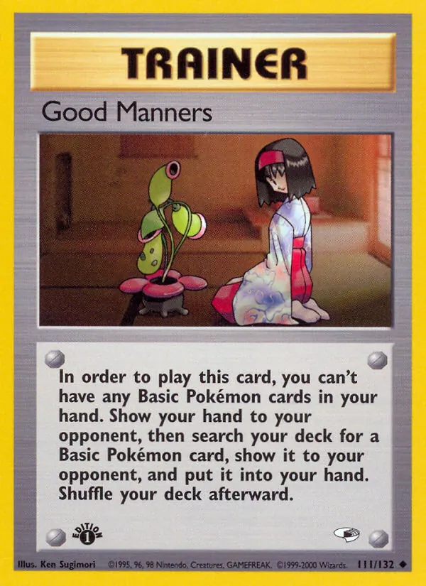 Good Manners, Gym Heroes #111/132