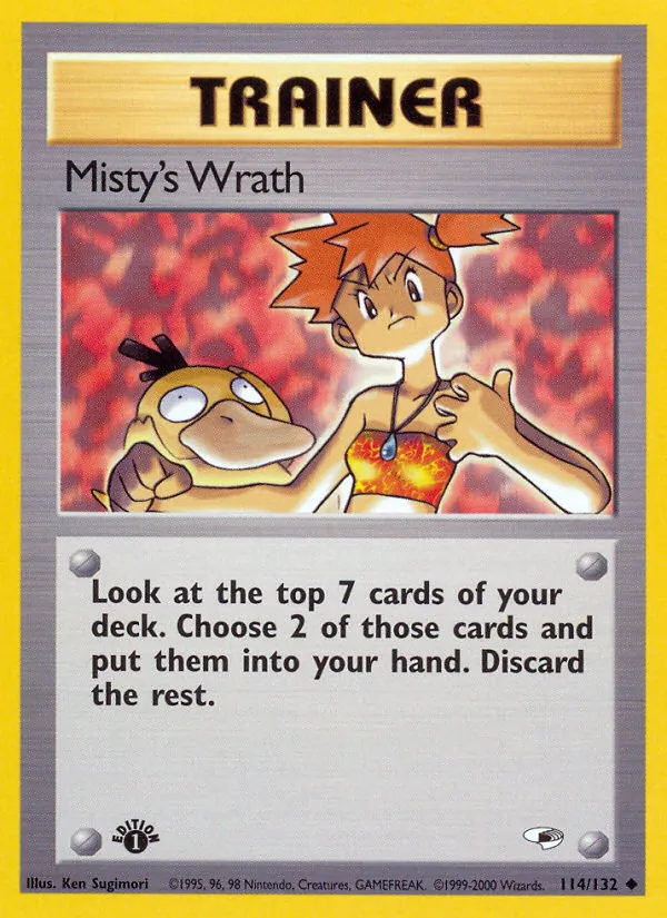 Misty's Wrath, Gym Heroes #114/132