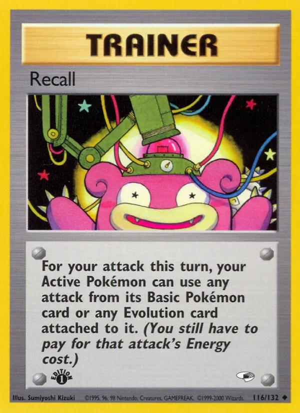 Recall, Gym Heroes #116/132