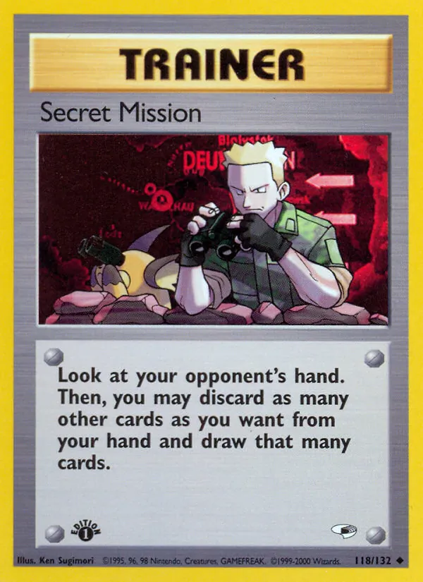 Secret Mission, Gym Heroes #118/132