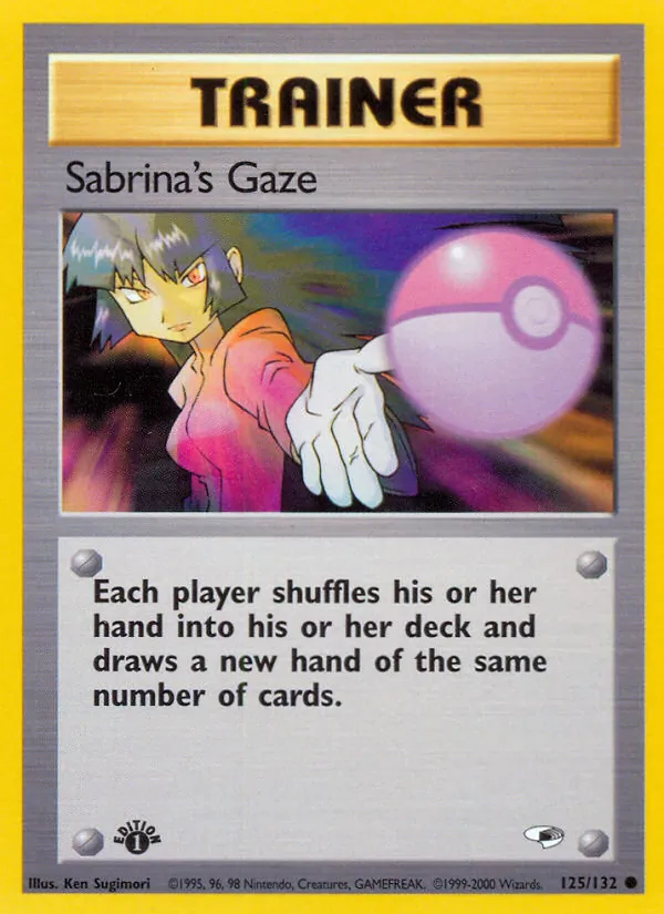 Sabrina's Gaze, Gym Heroes #125/132