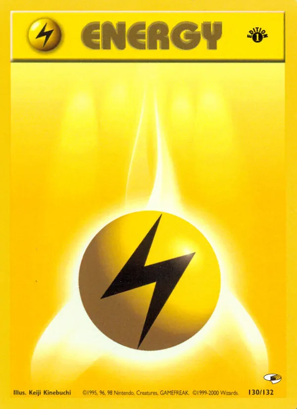 Lightning Energy, Gym Heroes #130/132