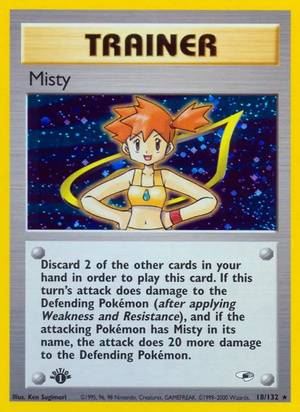 Misty, Gym Heroes #18/132