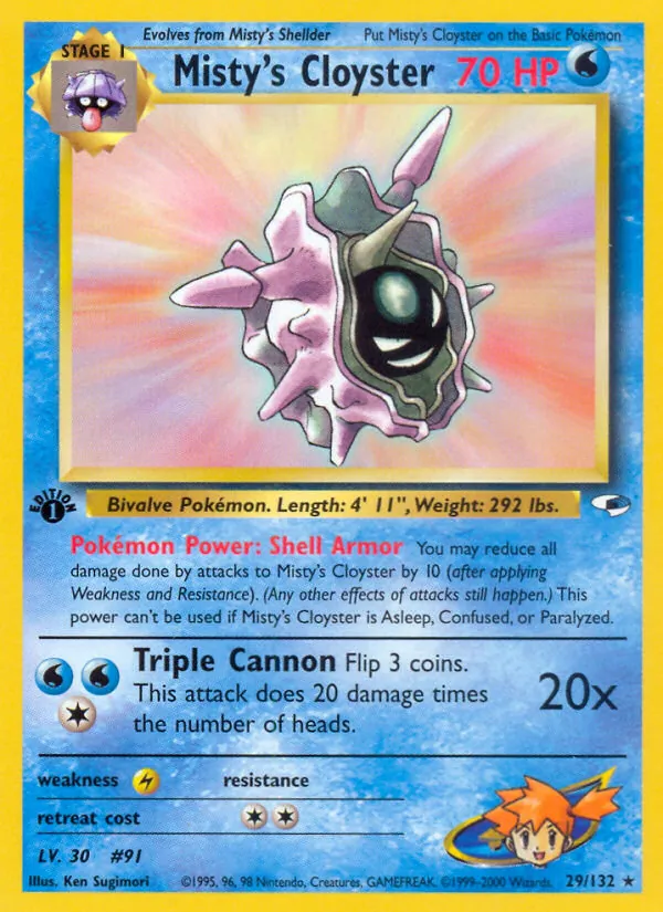 Misty's Cloyster #29/132