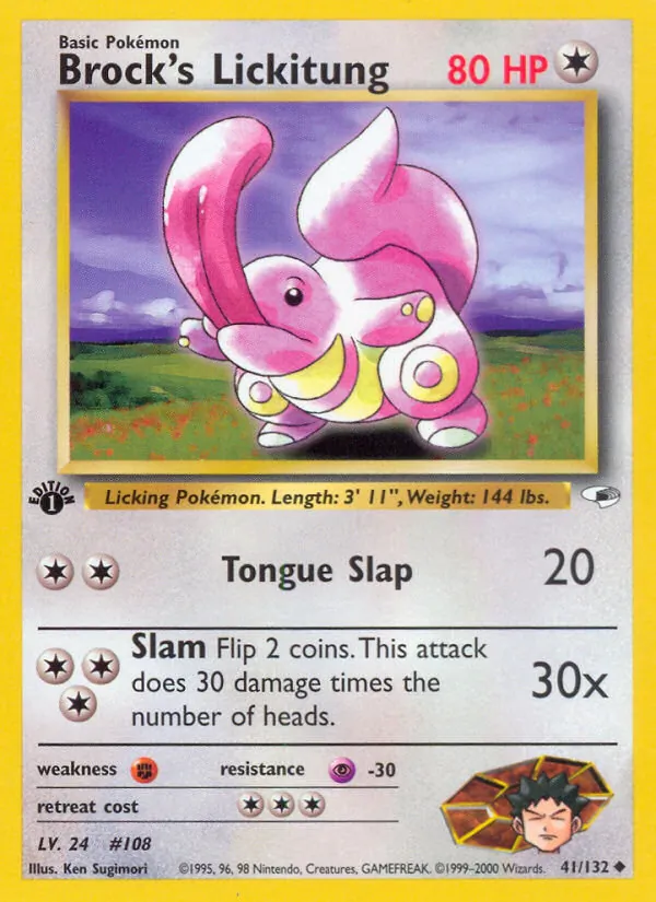 Brock's Lickitung #41/132