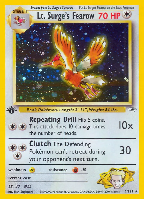 Lt. Surge's Fearow #7/132